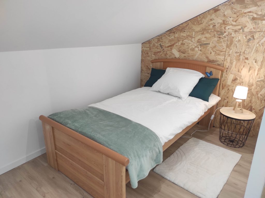 Gîte Ardèche - Chambre Verte lit simple